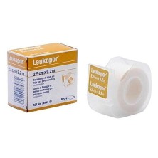 Leukopor papel dispensador 2,5 cm x 9,2 cm Leukopor - 1
