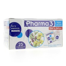 Pharma 3 diet & detox 25 bolsitas Bio3 - 1