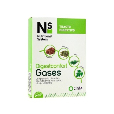 N+s digestconfort gases 60 comprimidos N+S - 1