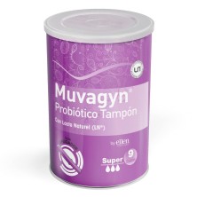 Muvagyn probiótico tampon super c/a 9u Muvagyn - 1