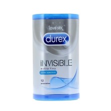 Preserva.durex invisible sensitivo 12uds Durex - 1
