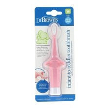Dr. brown´s cepillo de dientes rosa 0-3 años Dr.Brown'S - 1