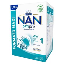 Nestlé nan 1 optipro biberón 1, 200 2x600 Nestlé Nan - 1