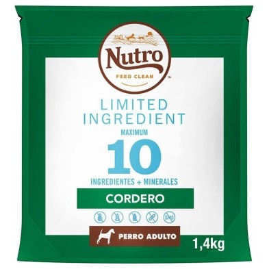 Nutro limited ingredient adulto mediano cordero 1,4 kg Nutro - 1