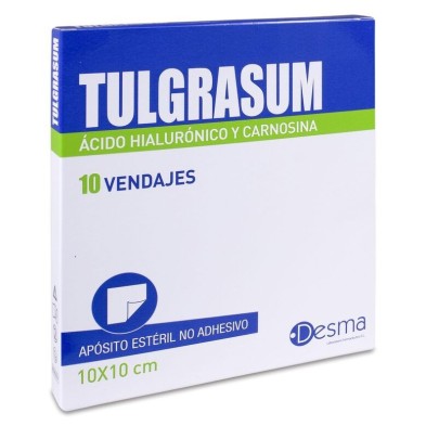 Tulgrasum 10x10 cm 10 apósitos Tulgrasum - 1