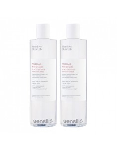 Sensilis pack agua micelar para piel sensible 2x400ml Sensilis - 1