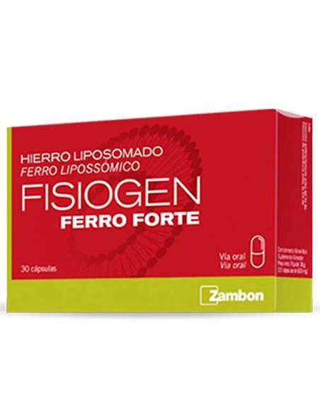 Fisiogen ferro forte 30 cápsulas Fisiogen - 1