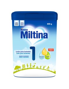 Humana Miltina 1 leche para lactantes 800gr Humana - 1