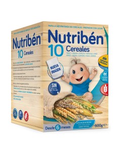 Nutriben papilla 10 cereales 600 g Nutriben - 1