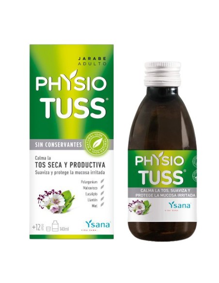 Ysana Physiotuss jarabe adulto 140ml Viscotears - 1