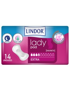 Lindor Lady pad normal 3 gotas 14u  - 1