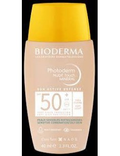 Bioderma photoderm nude 50+ color dorado 40ml Bioderma - 1
