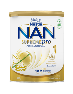 Nestle nan optipro supreme 1 leche de inicio 800g Nestlé Nan - 1