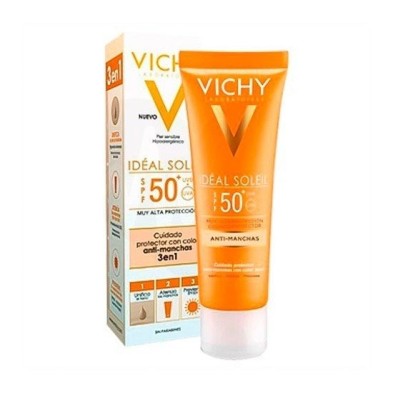 Vichy ideal soleil 50+ 3en1 manchas 50ml Vichy - 1
