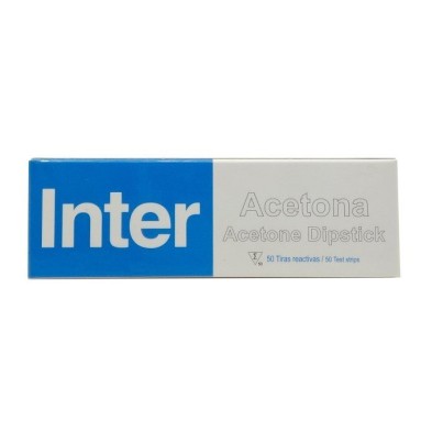 Inter acetona 50 tiras Inter Acetona - 1
