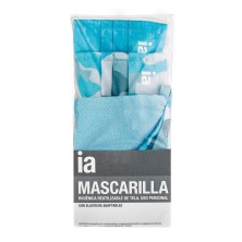 Interapothek pack dos mascarillas higiénicas 10 lavados 1ud azul + 1ud camuflaje Interapothek - 1