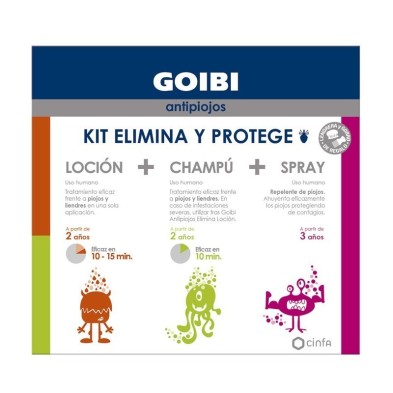 Goibi antipiojos kit elimina y protege Goibi - 1