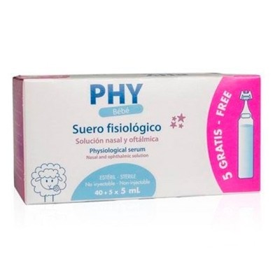 Phy suero fisiológico bebe 40+5uds Phy - 1