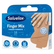 Salvelox aposito adhes finger mixed 18u. Salvelox - 1