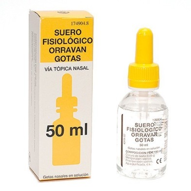Forte pharma suero fisiológico orravan gotas 50ml Forte Pharma - 1