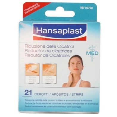 Hansaplast cicatrices 3,8cmx6,8cm 21 apósitos Hansaplast - 1