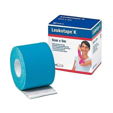 Leukotape k azul claro 5 cm x 5 cm Leukotape - 1
