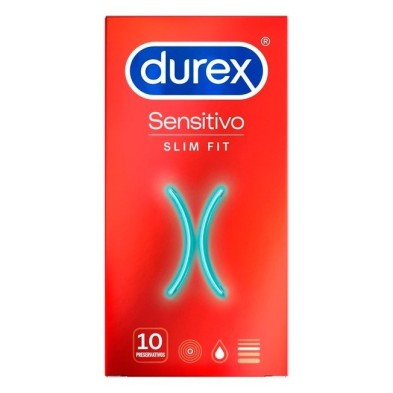 Durex preservativo durex sensitivo slim fit 10 und Durex - 1