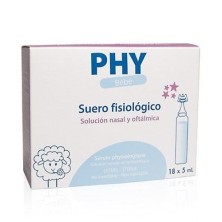 Suero fisiologico phy monodosis 18 uds Phy - 1