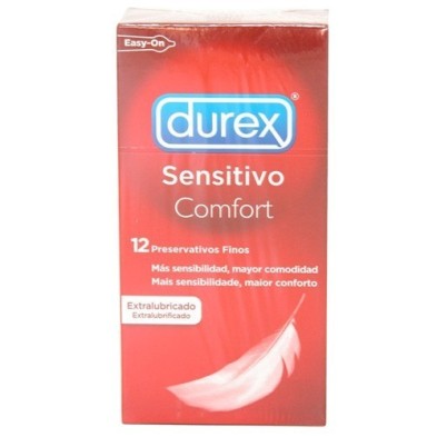Preserva.durex sensitivo easy on 12 uds. Durex - 1