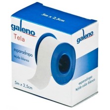 Esparadrapo galeno tela blanco 5x2,5cm. Galeno - 1