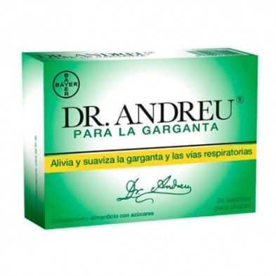 Dr.andreu para la garganta 24 pastillas Dr.Andreu - 1