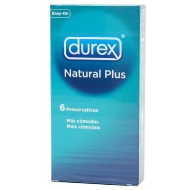 Preserva.durex natural plus easy on 6und Durex - 1
