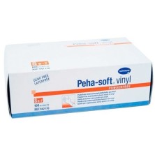 Peha-soft guantes vinilo sin polvo t-l 100uds Peha-Soft - 1
