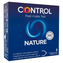 Control preservativo control adapta nature 3 uds