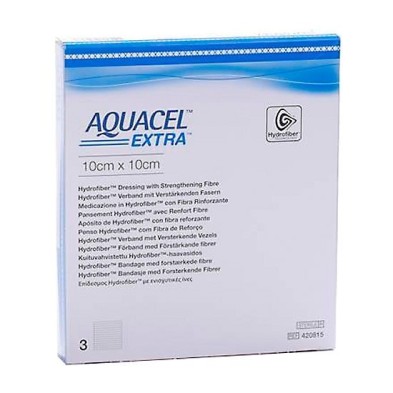 Aquacel extra 10x10cm 10 apositos Aquacel - 1
