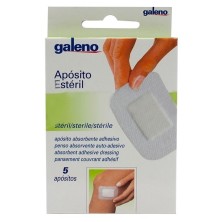 Galeno apósito esteril adhesivo 10x10 5u Galeno - 1