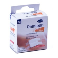 Esparadrapo omnipor papel 5x2,5 c/dispen Omnipor - 1