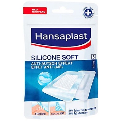 Hansaplast silicone soft 8 apósitos Hansaplast - 1