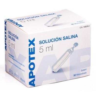 Apotex sol. salina fisiol 5ml x 30 monod Apotex - 1