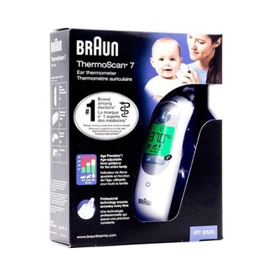 Thermoscan termómetro braun oído irt6520 Braun - 1