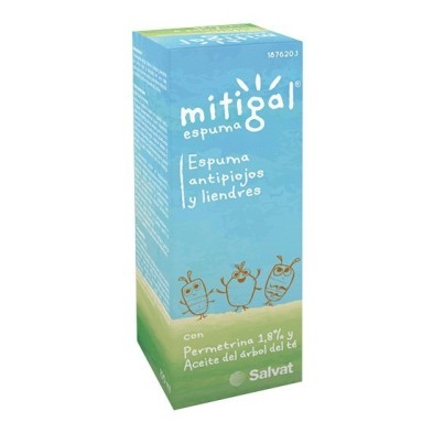 Mitigal espuma antipiojos y liendres 100 ml Mitigal - 1
