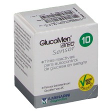 Glucomen areo sensor glucosa 10 tiras Glucomen - 1