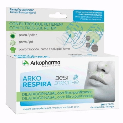 Arkorespira dilatador nasal + 30 filtros Arkopharma - 1