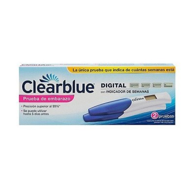Clearblue test embarazo digital 2 uds Clearblue - 1