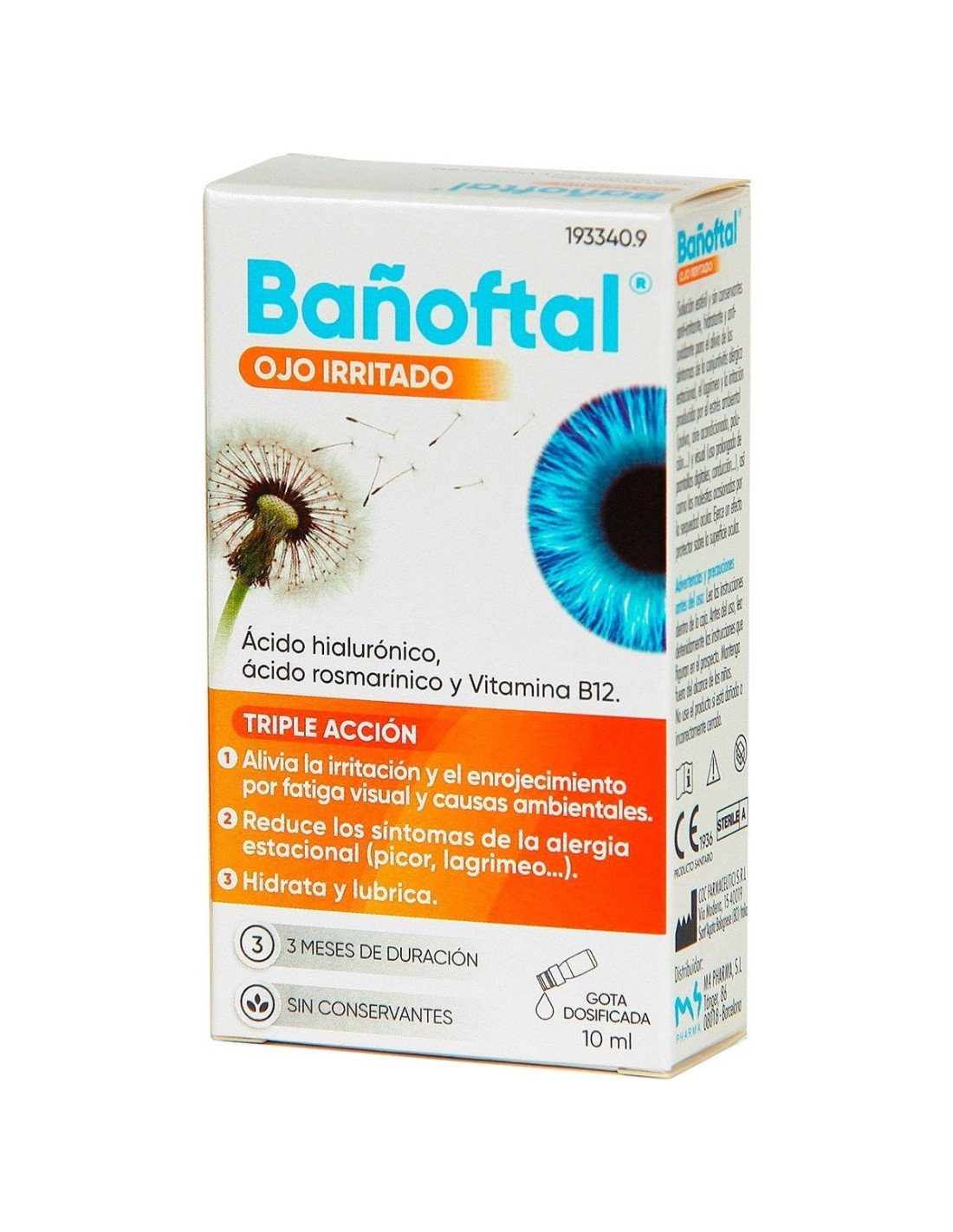 Bañoftal Ojo Irritado Colirio 10 ml