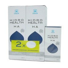 Sol lentes hidro health ha 2x360 + 60ml Disop - 1