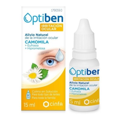 Optiben ojos irritados frasco 15 ml. Optiben - 1