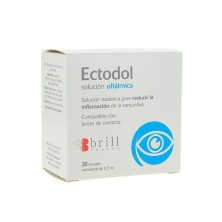 Ectodol solucion oftalmica 30 monodosis Brill Pharma - 1