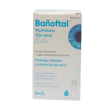 Bañoftal ojo seco multidosis 0,4% 10 ml Bañoftal - 1