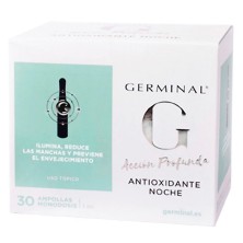 Germinal acción antioxidante noche 30 ampollas Germinal - 1